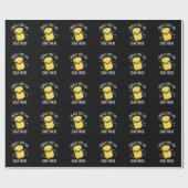 Ik hou echt van je, veel sponge pun Dark BG Cadeaupapier (Vlak)