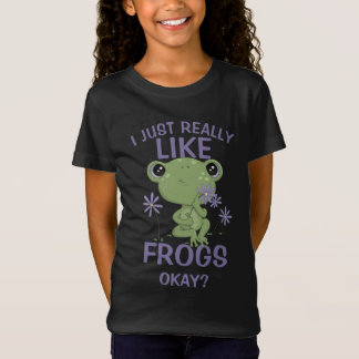 Ik hou echt van kikkers OK T-Shirt