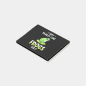 Ik hou echt van kikkers post-it® notes (Schuin)