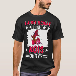 Ik hou echt van Kois OK Fish Koi Premium T-shirt