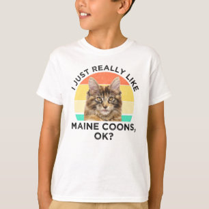 Ik hou echt van Maine Coons, oké? T-shirt