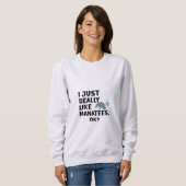 Ik hou echt van Manatees, oké? Trui (Voorkant volledig)