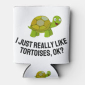 Ik hou echt van martelingen. blikjeskoeler (Voorkant)