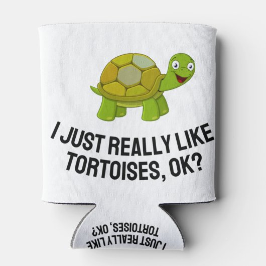 Ik hou echt van martelingen. blikjeskoeler (Achterkant)