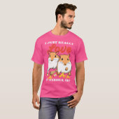 Ik hou echt van mijn gerbils t-shirt (Voorkant volledig)