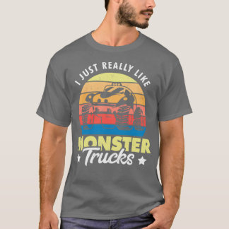 Ik hou echt van Monster Trucks. T-shirt