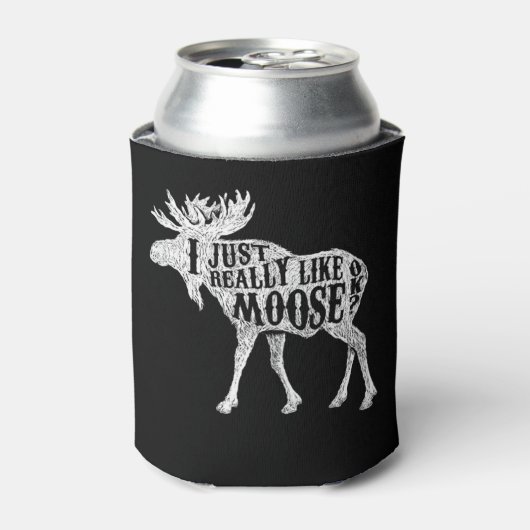 Ik hou echt van Moose OK Blikjeskoeler (Blikje Voorkant)