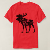Ik hou echt van Moose Ok Funny Moose Lover Gi T-shirt (Design voorkant)