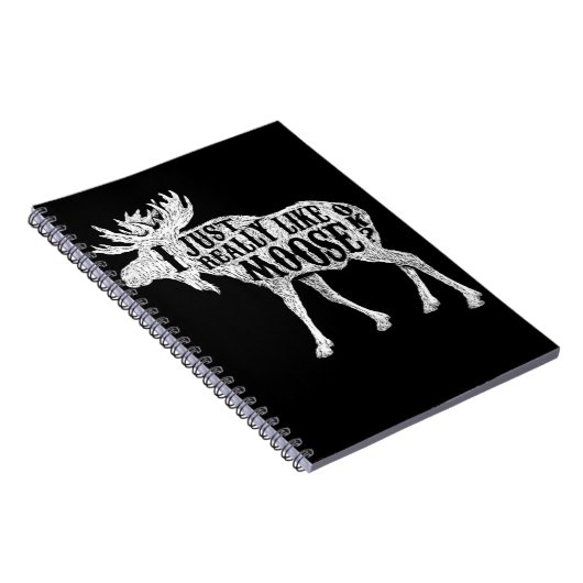 Ik hou echt van Moose OK Notitieboek (Rechterzijde)