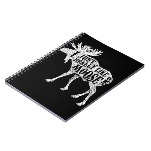 Ik hou echt van Moose OK Notitieboek (Linkerzijde)