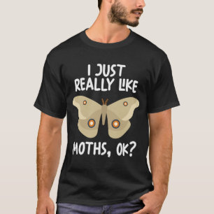 Ik hou echt van Moths OK T-shirt
