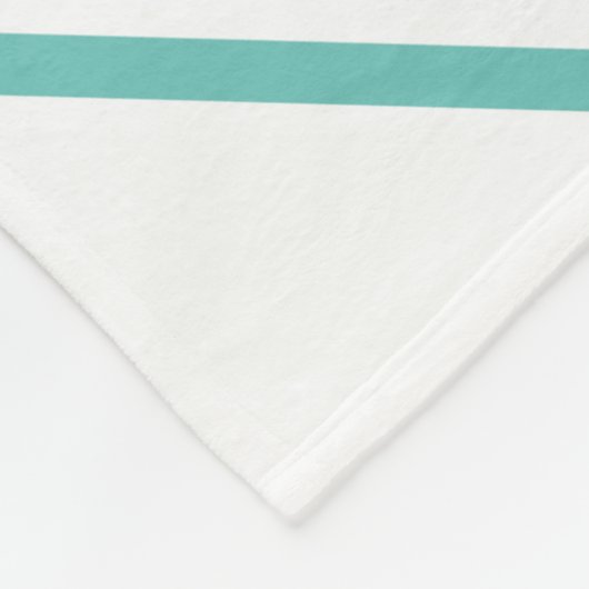 Ik hou echt van paarden in Marine Green Fleece Deken (Hoek)