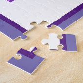 Ik hou echt van paarden in Paars Legpuzzel (Zijkant)