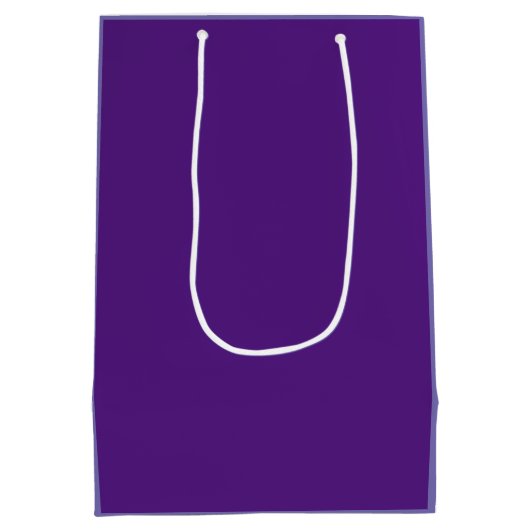 Ik hou echt van paarden in Paars Medium Cadeauzakje (Achterkant)