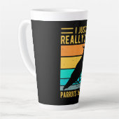 Ik hou echt van Parrots Latte Mok (Linkerhoek)