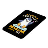 Ik hou echt van pinguïns magneet (Linkerzijde)