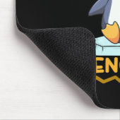 Ik hou echt van pinguïns muismat (Hoek)