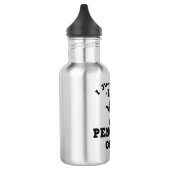 Ik hou echt van Pinguins Quote Waterfles (Links)