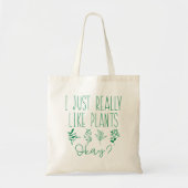 Ik hou echt van Planten. Tote Bag (Voorkant)