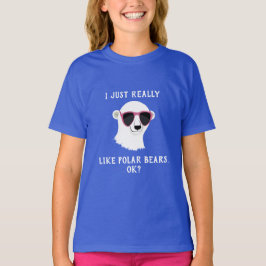 Ik hou echt van Polar Beren. T-shirt