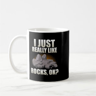 Ik hou echt van Rocks Geology Geologist Rock Colle Koffiemok