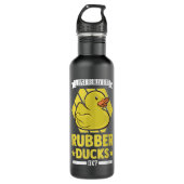 Ik hou echt van Rubber Ducks Waterfles (Voorkant)