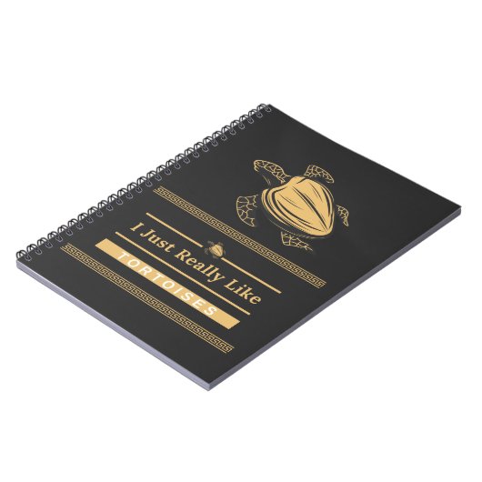 Ik hou echt van schildpadden notitieboek (Linkerzijde)