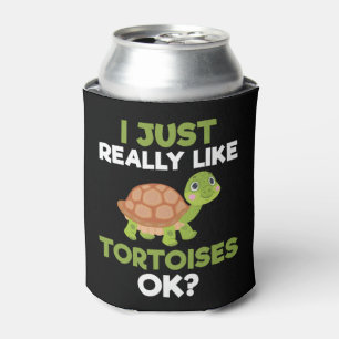 Ik hou echt van schildpadden OK Reptile Turtle Lov Blikjeskoeler