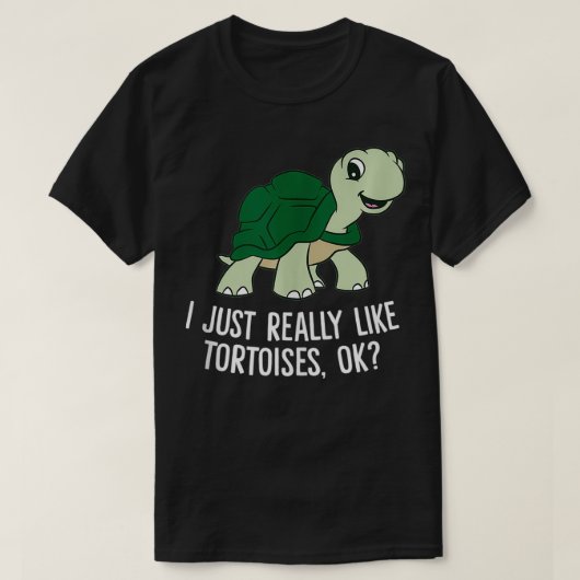 Ik hou echt van schildpadden. t-shirt (Design voorkant)