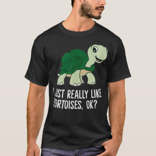 Ik hou echt van schildpadden. t-shirt