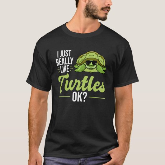 Ik hou echt van schildpadden - Zee Turtle Pullover (Voorkant)