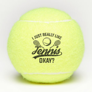 Ik hou echt van Tennis. Tennisballen