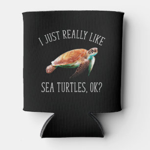 Ik hou echt van Zee schildpadden, oké? Blikjeskoeler