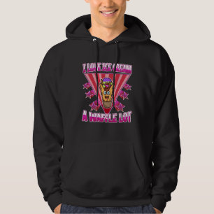 Ik hou een wafel van ijs hoodie