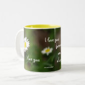 "Ik hou eeuwig van je" Mok (Voorkant links)