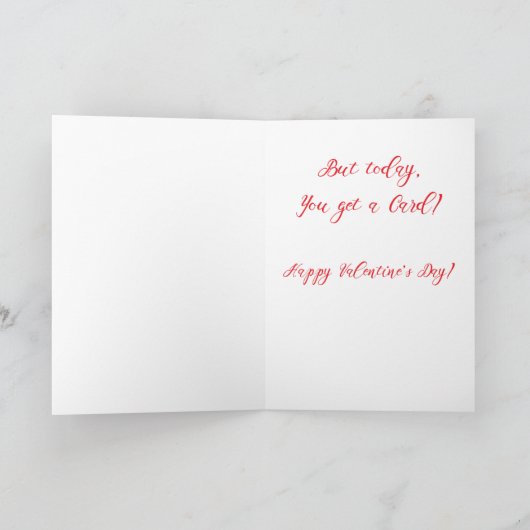 Ik hou elke dag van je Valentijnse kaart (Binnen)