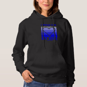 Ik hou er echt van als mijn vrouw me Vist. Hoodie