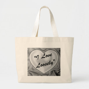 Ik hou er lichtjes van grote tote bag