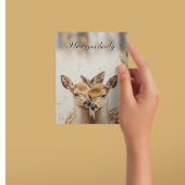 Ik hou erg van je feestdagenkaart