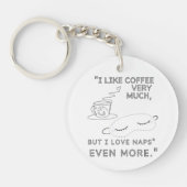 IK HOU ERG VAN KOFFIE SLEUTELHANGER (Voorkant)