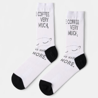IK HOU ERG VEEL VAN KOFFIE SOKKEN