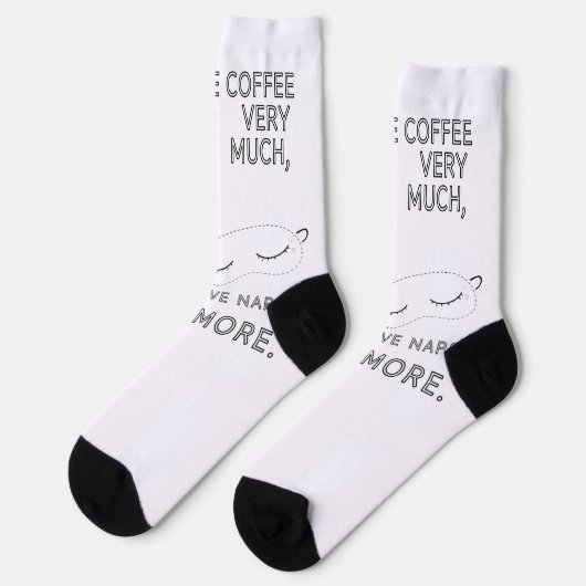 IK HOU ERG VEEL VAN KOFFIE SOKKEN (Links)
