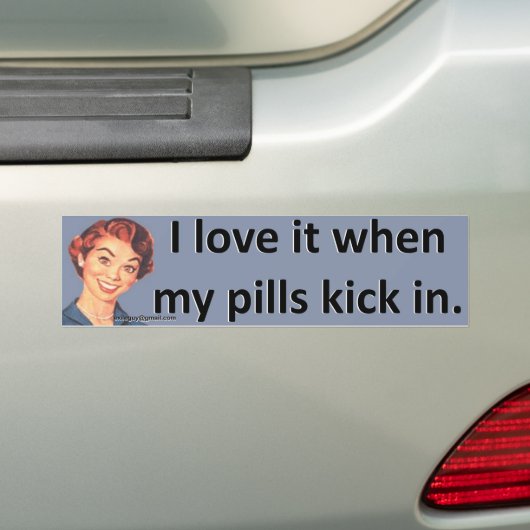 Ik hou ervan als... bumpersticker (Op auto)