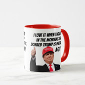 Ik hou ervan als Donald Trump weer grappig Preside Mok (Voorkant rechts)