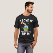 Ik hou ervan als je de fooien in doet Grappige Bar T-shirt (Voorkant volledig)