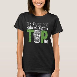Ik hou ervan als je de tip in Bartender Mixolo sto T-shirt