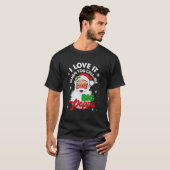 Ik hou ervan als je me Big Poppa kerstmis noemt T-shirt (Voorkant volledig)
