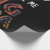 Ik hou ervan als je me Gig Papa Shirt Hip noemt Cadeaupapier (Hoek)