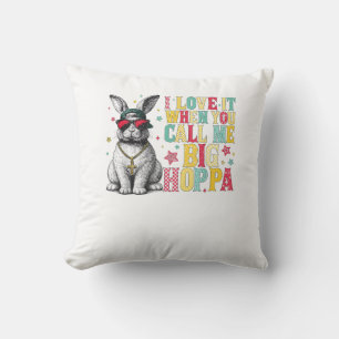 Ik hou ervan als je me grote Hoppa Bunny Pasen noe Kussen