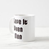 Ik hou ervan als mannen koffiemok (Voorkant links)